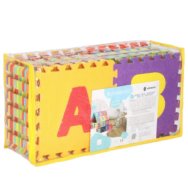 Детский коврик из пенопласта - Puzzle Springos FM0017 172x172 см
