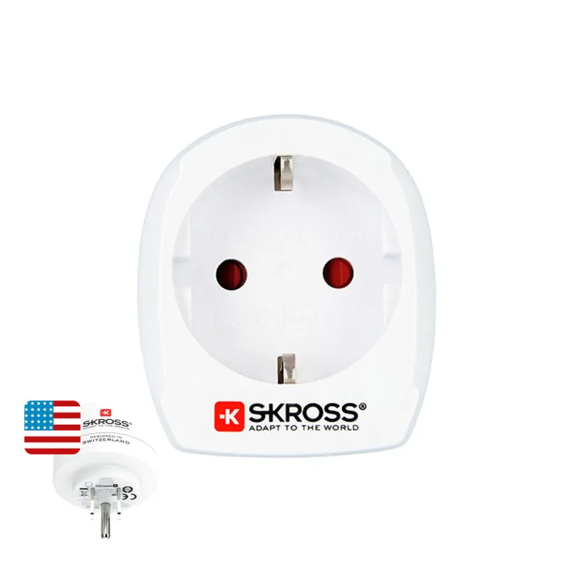 Srovės adapteris Skross 1500203-E Europietis Jungtinės Amerikos Valstijos