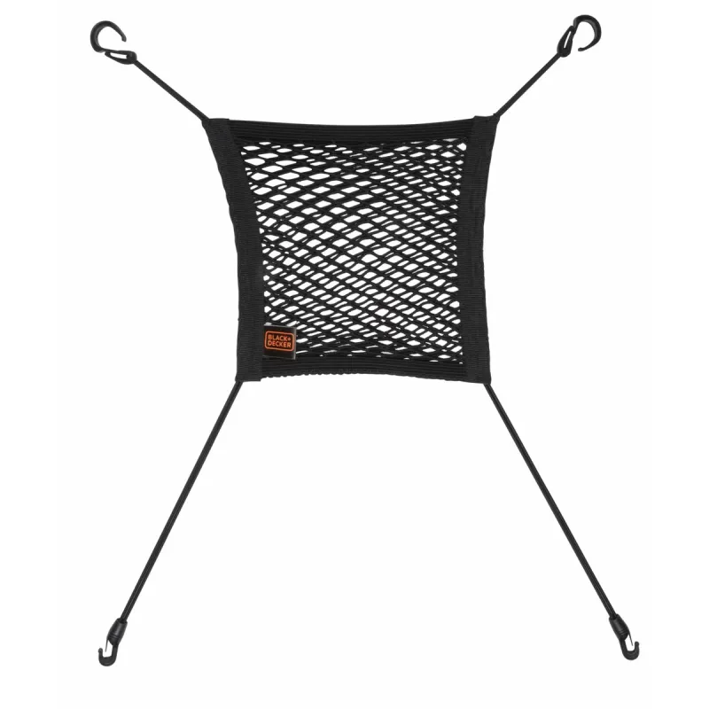 Сетка для хранения в автомобиле Black & Decker Чёрный 30 x 28 cm