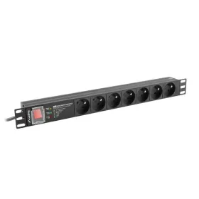 Seinakinnitusega Serverikapp Lanberg PDU-PRO-07E-0200-BK