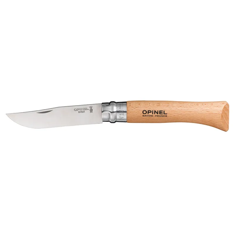 Taskuveitsi Opinel Nº10 Ruostumaton teräs pyökki 10 cm
