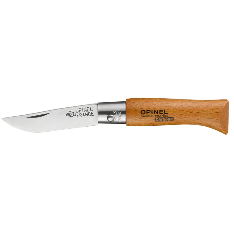 Taskuveitsi Opinel nº3 Hiiliteräs pyökki 4 cm