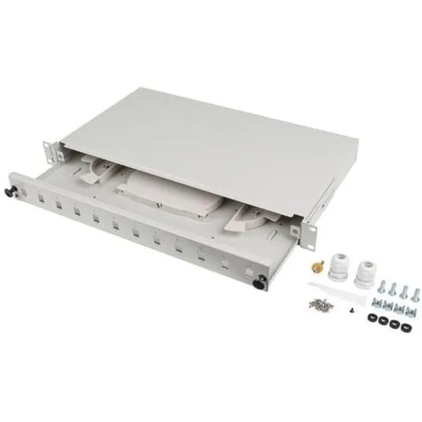 Wall-mounted Rack Cabinet Lanberg FOP1-12SS-LDS