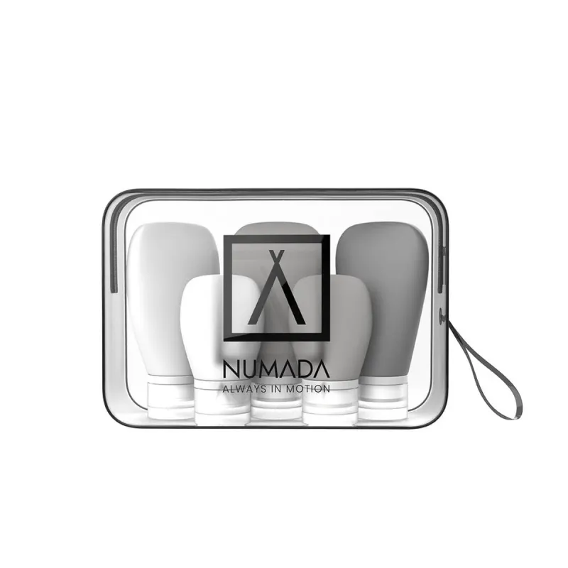 Kelionių reikmenų dėžutė Numada Skaidrus PVC Silikoninis 20 x 6,5 x 13,5 cm