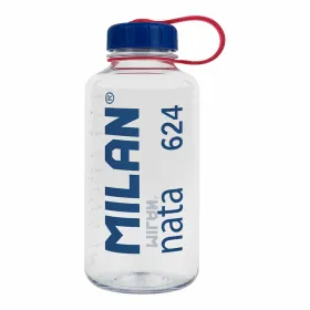 Vesipullo Milan 1 L Läpinäkyvä Muovinen