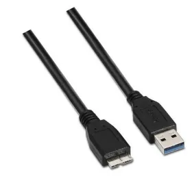 USB laidas Aisens A105-0043 Juoda 1 m