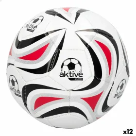 Футбольный мяч Aktive 5 Ø 22 cm Белый PVC (12 штук)