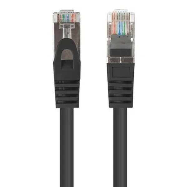 UTP Category 6 Rigid Network Cable Lanberg PCF6-20CC-0200-BK Black 2 m