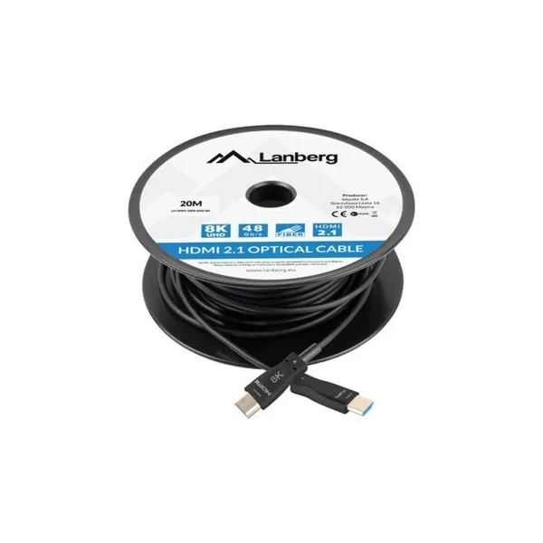 HDMI Kabelis Lanberg CA-HDMI-30FB-0200-BK