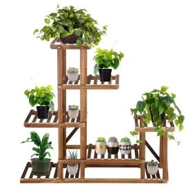 Puinen kukkahylly Springos GA0176 100x95x25cm