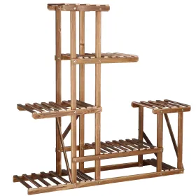 Puinen kukkahylly Springos GA0176 100x95x25cm