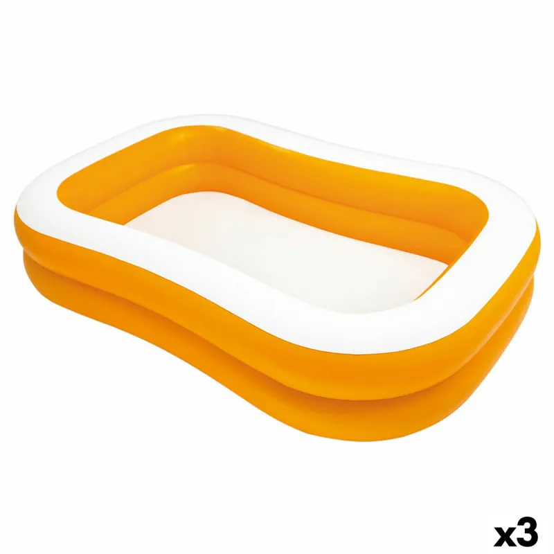 Pripučiamas baseinas Intex Mandarin Oranžinė 600 L 229 x 48 x 152 cm (3 vnt.)