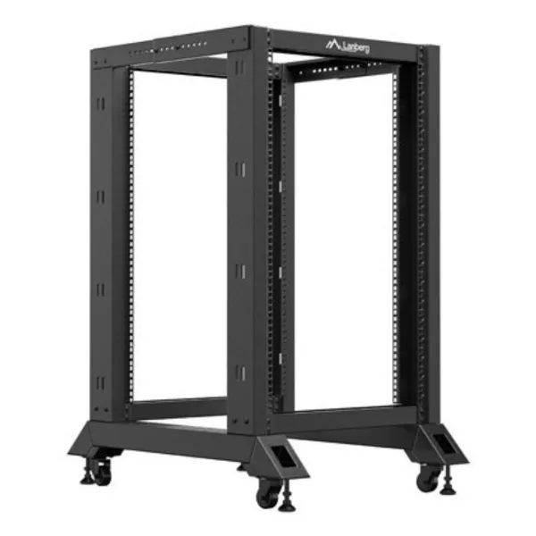 Seinakinnitusega Serverikapp Lanberg OR01-6818-B