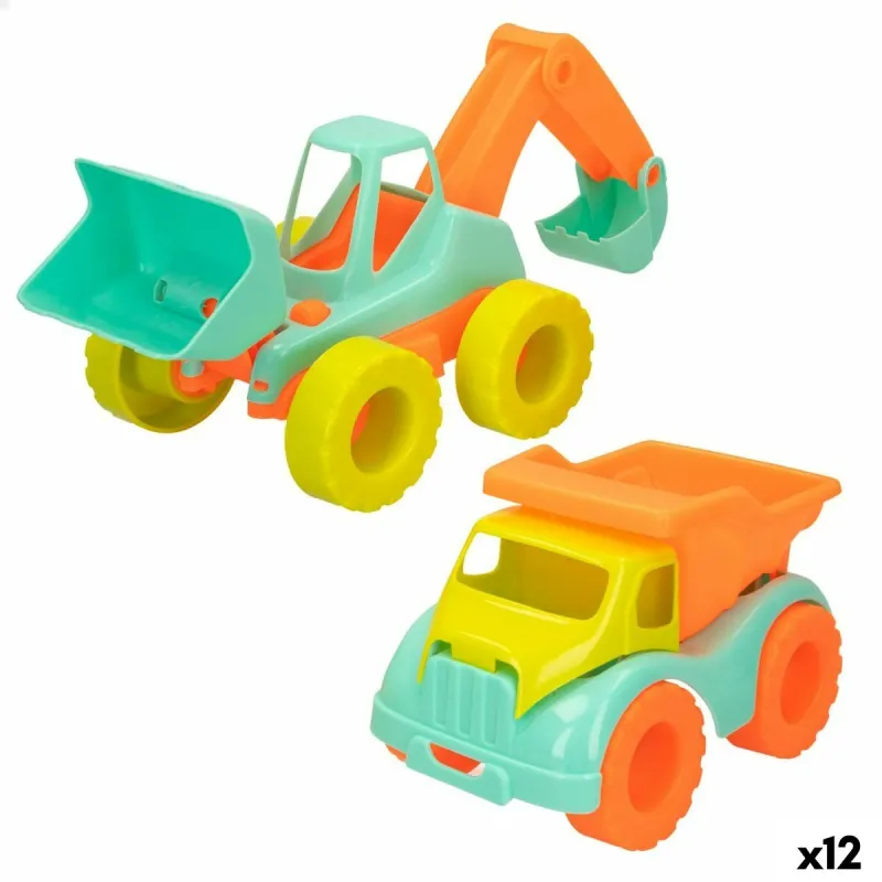 Paplūdimio žaislai Colorbaby 2 Dalys polipropileno (12 vnt.)