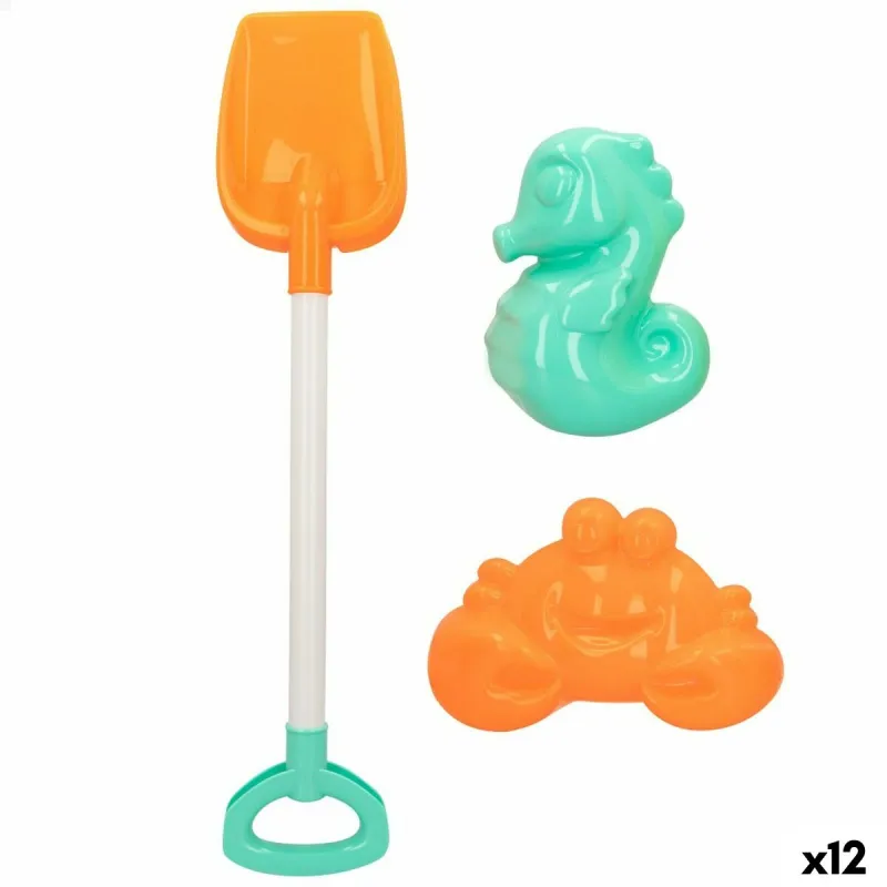 Paplūdimio žaislai Colorbaby 3 Dalys 58 cm (12 vnt.)