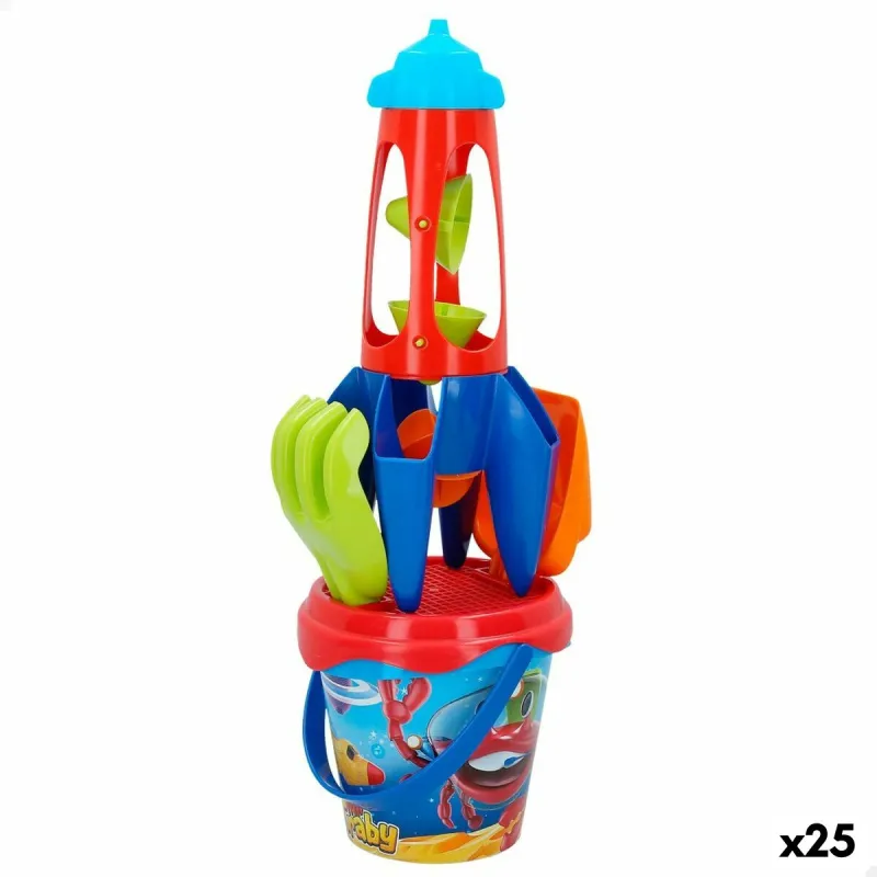 Paplūdimio žaislai Colorbaby Raketa polipropileno (25 vnt.)