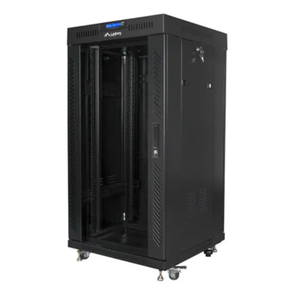 Seinakinnitusega Serverikapp Lanberg FF01-6622-12BL