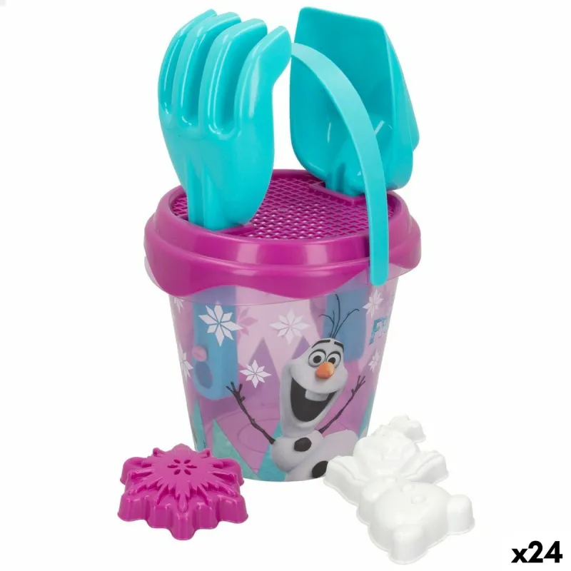 Paplūdimio žaislai Frozen Olaf Ø 14 cm (24 vnt.)