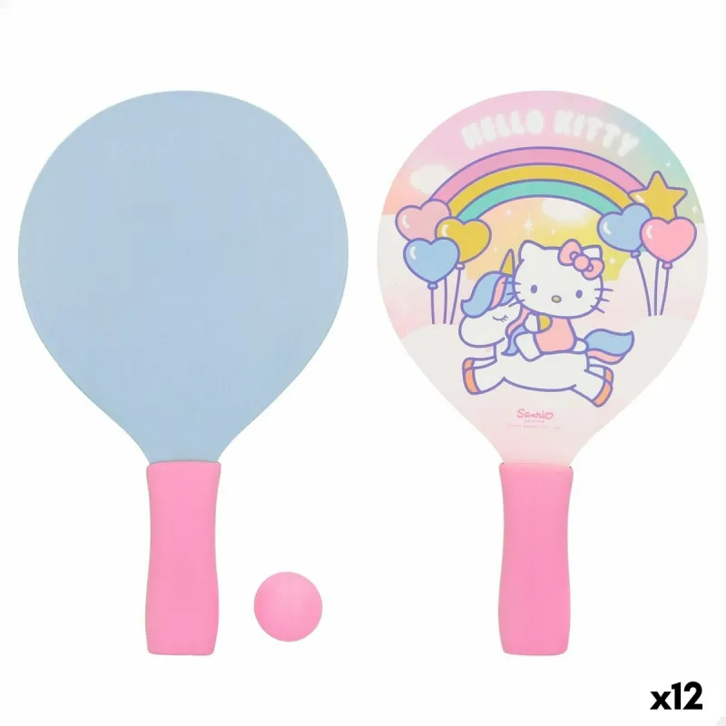 Paplūdimio kastuvai su kamuoliu Hello Kitty Medžio (12 vnt.)