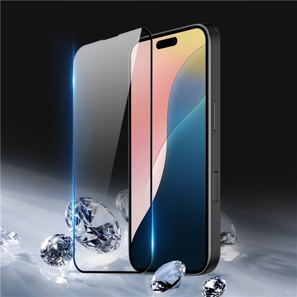 Tempered glass Dux Ducis 10D Apple iPhone 16 Plus black