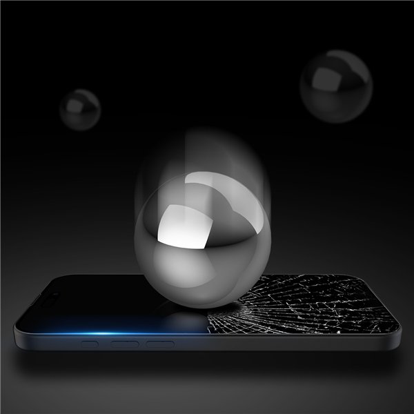 Tempered glass Dux Ducis 10D Apple iPhone 16 Pro Max black