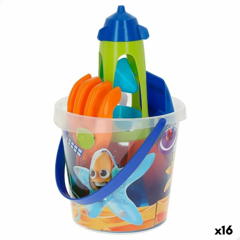 Paplūdimio žaislai Colorbaby Mr Craby Ø 18 cm polipropileno (16 vnt.)