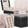 Шкатулка для драгоценностей Springos HA1075 26,5x26,5x8,5см