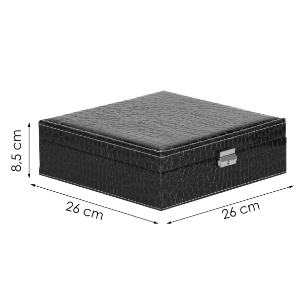 Шкатулка для драгоценностей Springos HA1075 26,5x26,5x8,5см