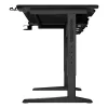 Desk Genesis HOLM MODULAR 120 RGB 120 x 75 cm Black