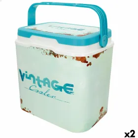 Kannettava Kova Kylmälaukku Aktive 24 L 37 x 35 x 27 cm Sininen (2 osaa)