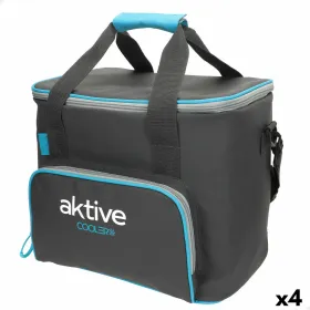 Kannettava Jääkaappi Aktive 20 L 32 x 28 x 23 cm Musta (4 osaa)