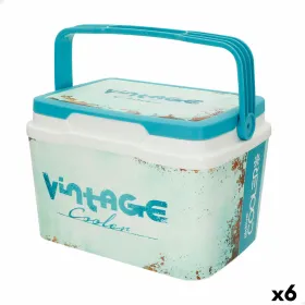 Kannettava Kova Kylmälaukku Aktive 5 L 28 x 19 x 21 cm Sininen (6 osaa)