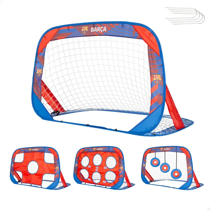 Football Goal F.C. Barcelona 120 x 80 x 80 cm