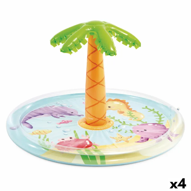 Inflatable Paddling Pool for Children Intex 173 x 104 cm (4 Units)