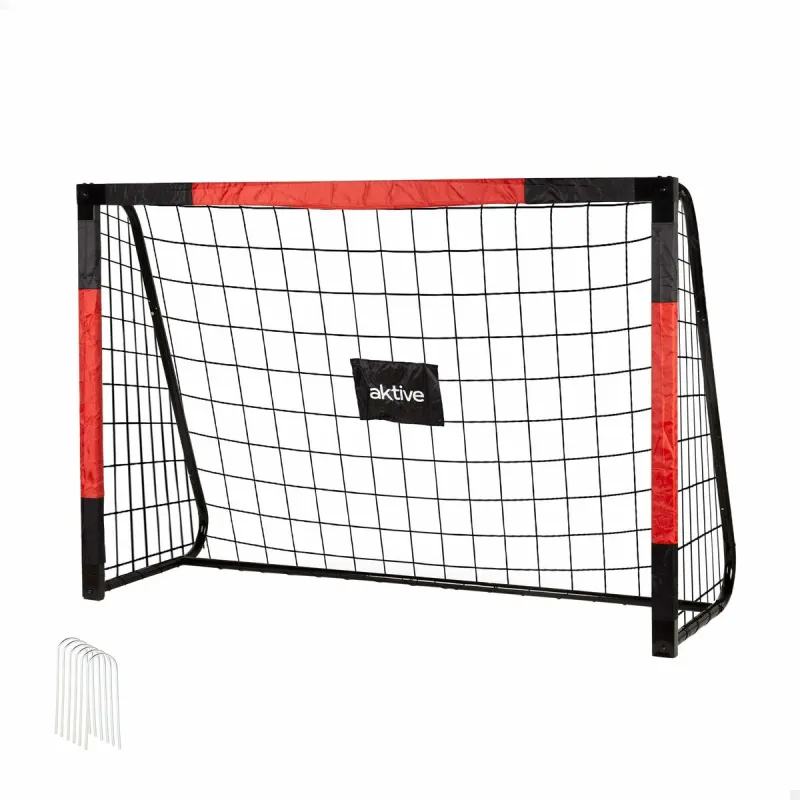 Futbolo žaidimas Aktive 180 X 12 X 60 CM Juoda Raudona