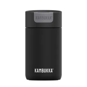Termos Kambukka Olympus Musta Silikoni Ruostumaton teräs 300 ml