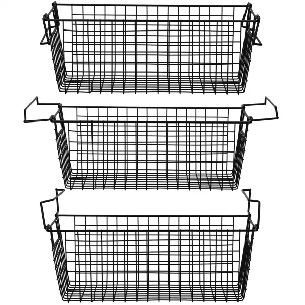 Metallinen säilytyskori Springos KI0145 41x17x15 cm
