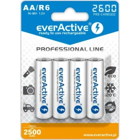 Įkraunamos baterijos EverActive EVHRL6-2600 2500 mAh 1,2 V