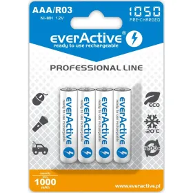 Ladattavat paristot EverActive EVHRL03-1050 1,2 V AAA