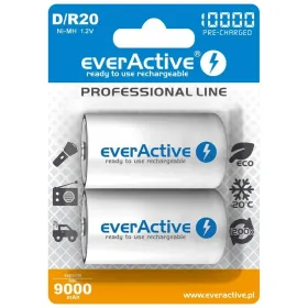 Ladattavat paristot EverActive EVHRL20-10000 10000 mAh 1,2 V