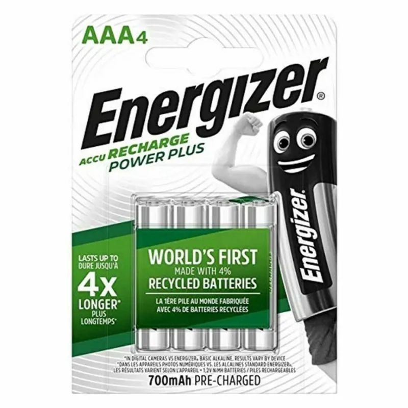 Įkraunamos baterijos Energizer AAA-HR03 700 mAh 1,2 V AAA HR03 (4 vnt.)