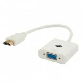 HDMI uz VGA Adapteris Savio CL-27B Balts