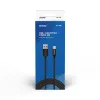 USB A - USB C Kaabel Savio CL-129 Must 2 m