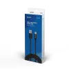 USB A - USB C Kaabel Savio CL-129 Must 2 m