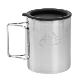 Termos Helikon HE.TK-TK1-SS-15 Musta Hopeinen Ruostumaton teräs 250 ml