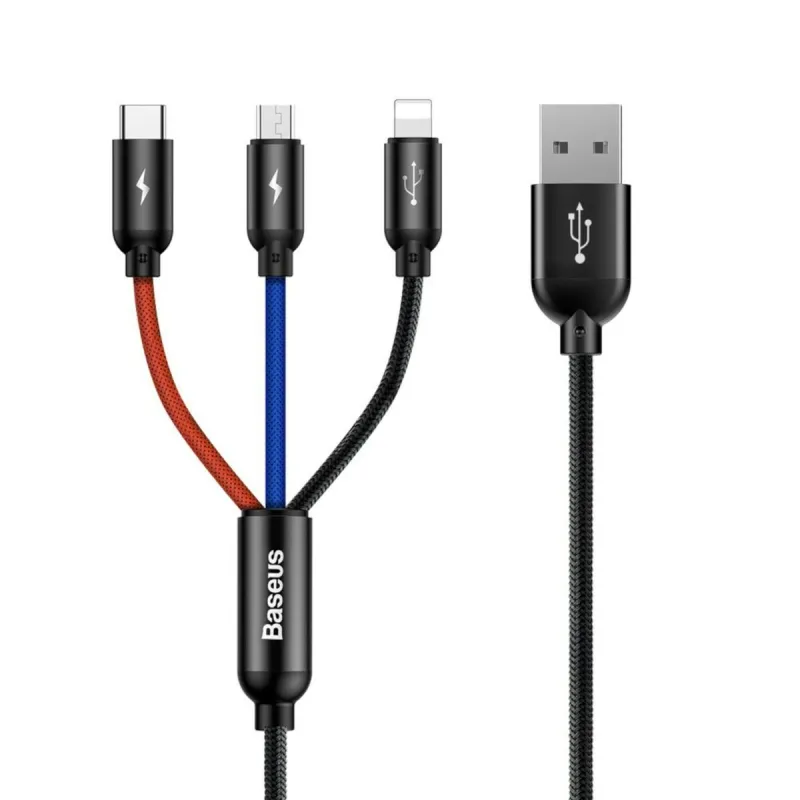 Кабель USB A — USB-C Baseus CAMLT-BSY01 1,2 m