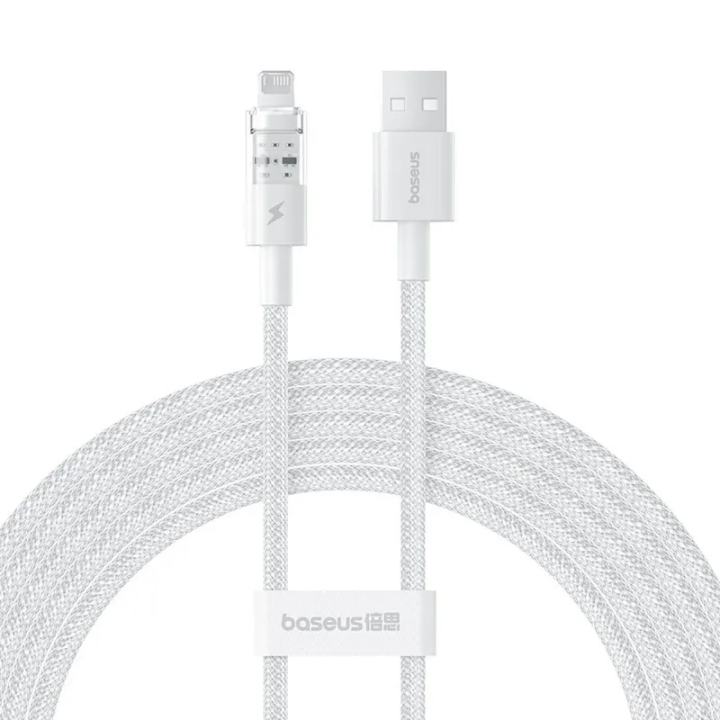 USB uz Lightning Kabelis Baseus P10373003211-01 Balts 2 m