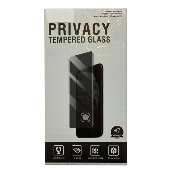 Tempered glass Full Privacy for Samsung S931 S25 black