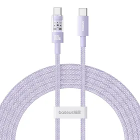 USB-C - USB-C kaapeli Baseus P10373000511-01 Purppura 2 m