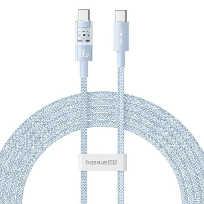 USB-C - USB-C kaapeli Baseus P10373000311-01 Zils 2 m